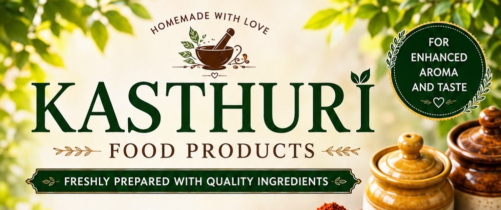 Kasthuri Food Products branding